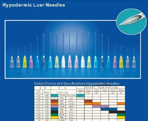 Hypodermic Needle (16G-30G)