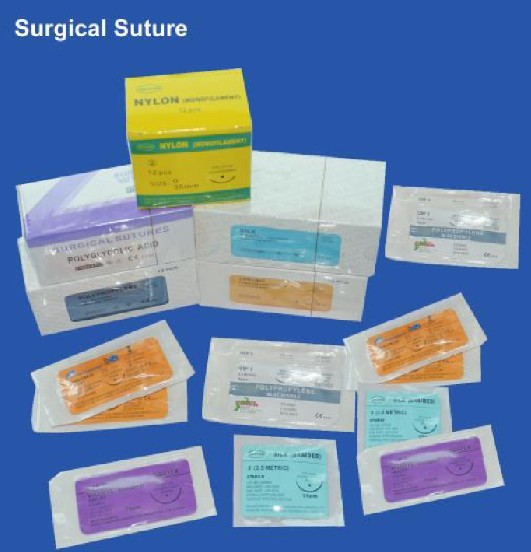 sutures(chromic catgut